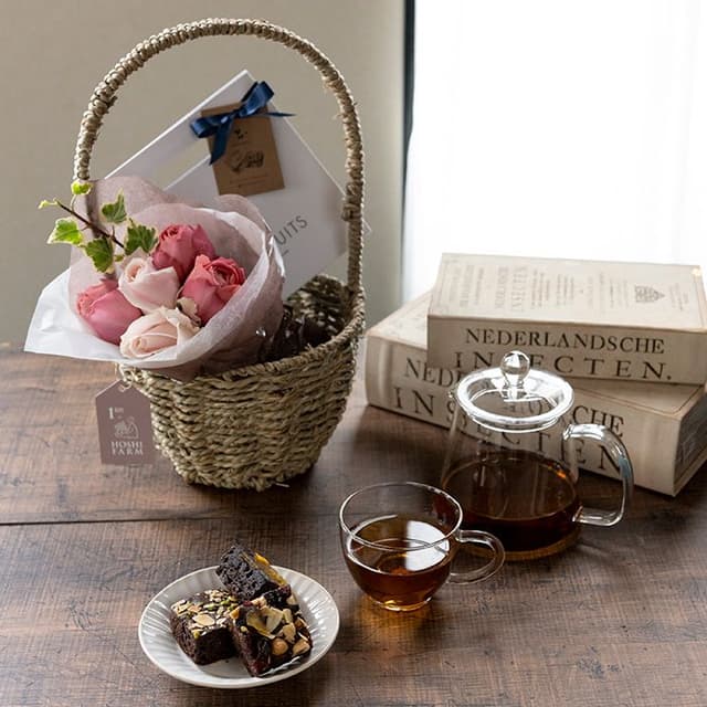 ホシファーム　カフェブーケ＆ホシフルーツ　スイーツバスケット
