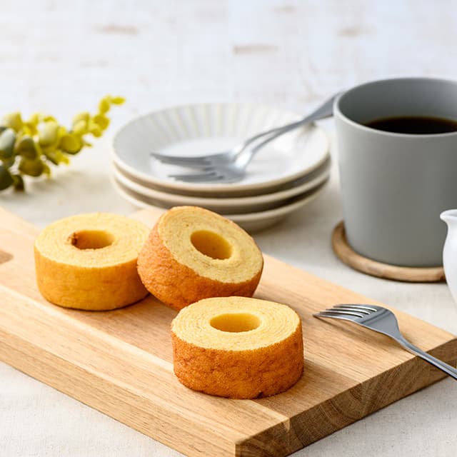 クリスマスしっとりバームクーヘン３個