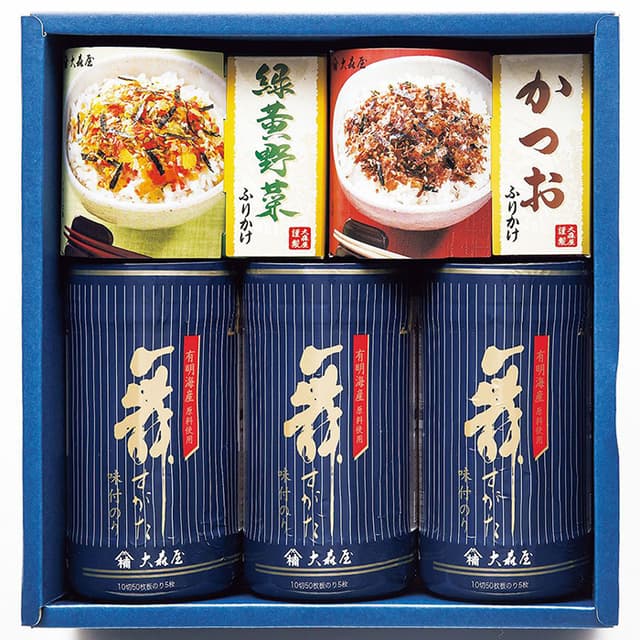 大森屋　味付卓上のり・ふりかけ詰合せ