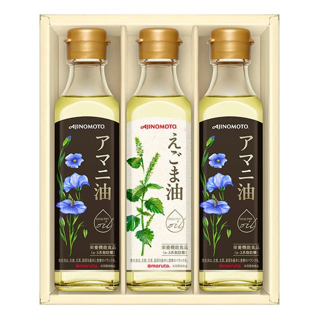 味の素　えごま油＆アマニ油ギフト