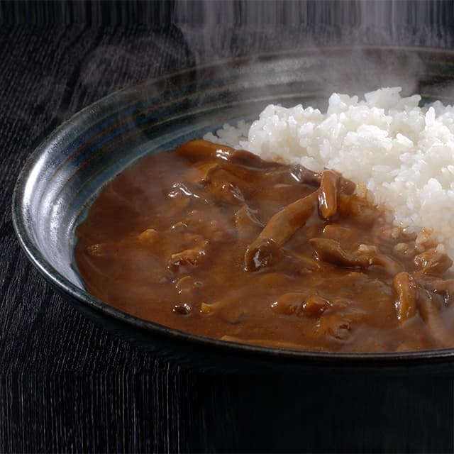 れすとらん　１００年民家「黒釜」のきのこと近江牛のカレー５食セット