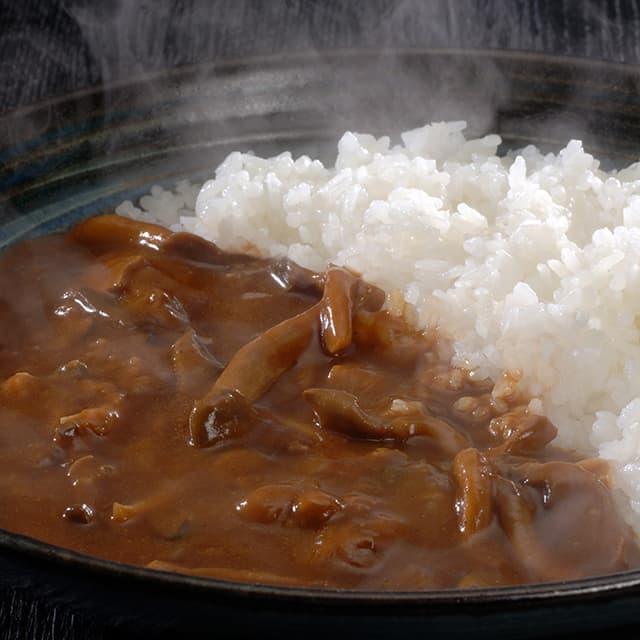 れすとらん　１００年民家「黒釜」のきのこと近江牛のカレー７食セット
