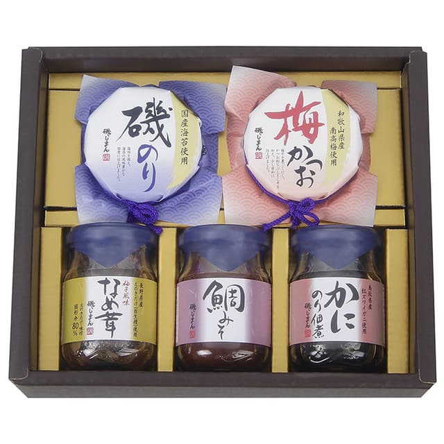 磯じまん　ご飯のお供瓶詰セット