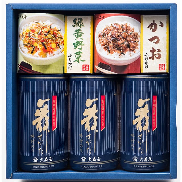 大森屋 味付卓上のり・ふりかけ詰合せ